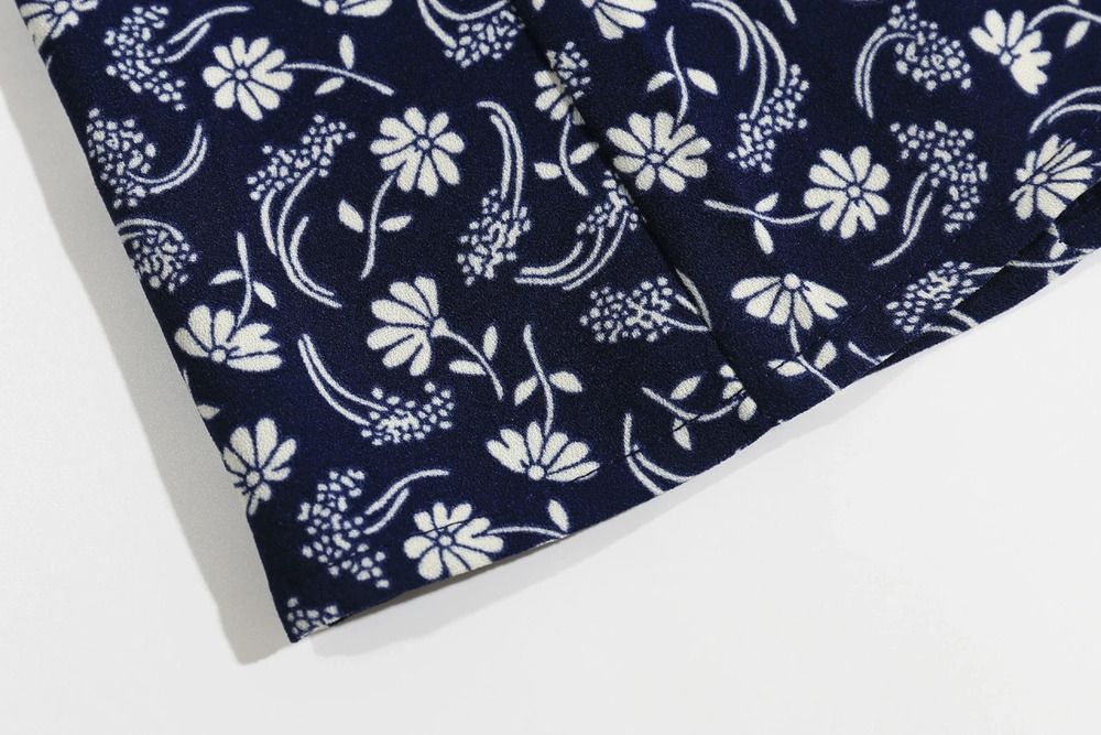 ZARA Round Neck Sleeveless Printed Dress